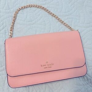 💕 Kate Spade Leather Crossbody In Pink